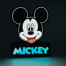 AC/DC led lamp 🎸⚡💡