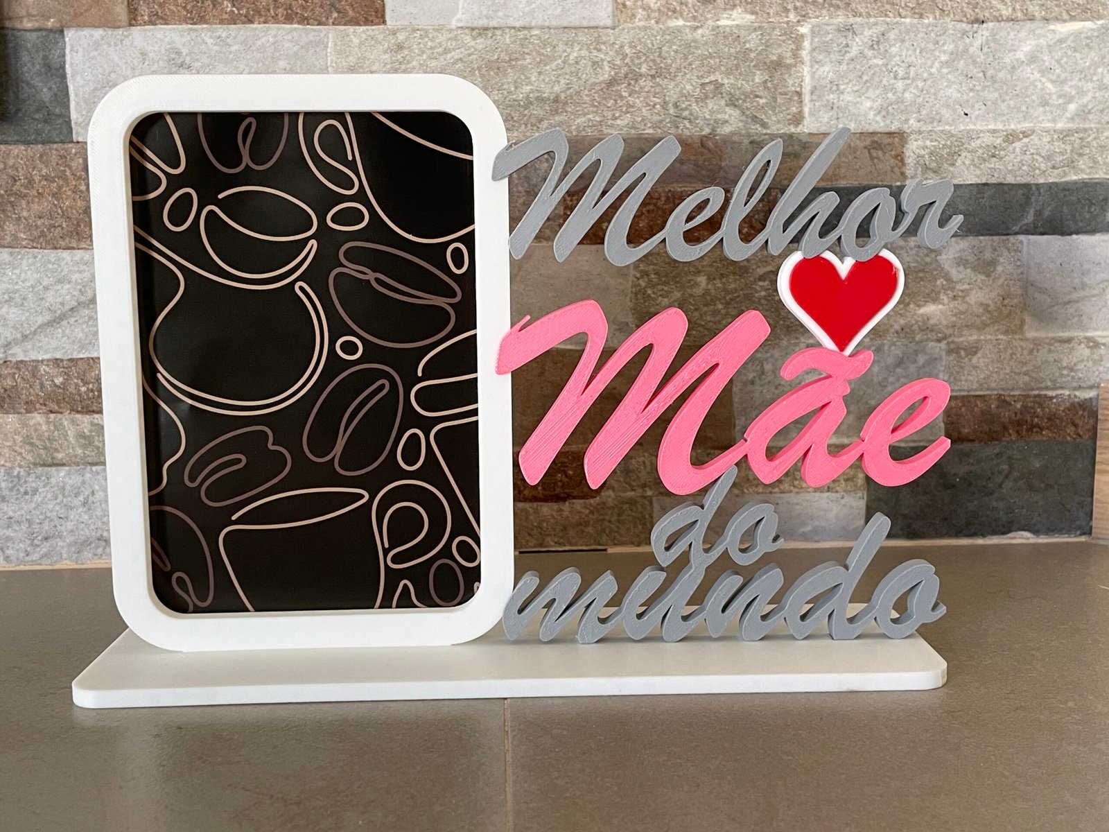 Porta Fotos "Melhor Mãe do mundo"