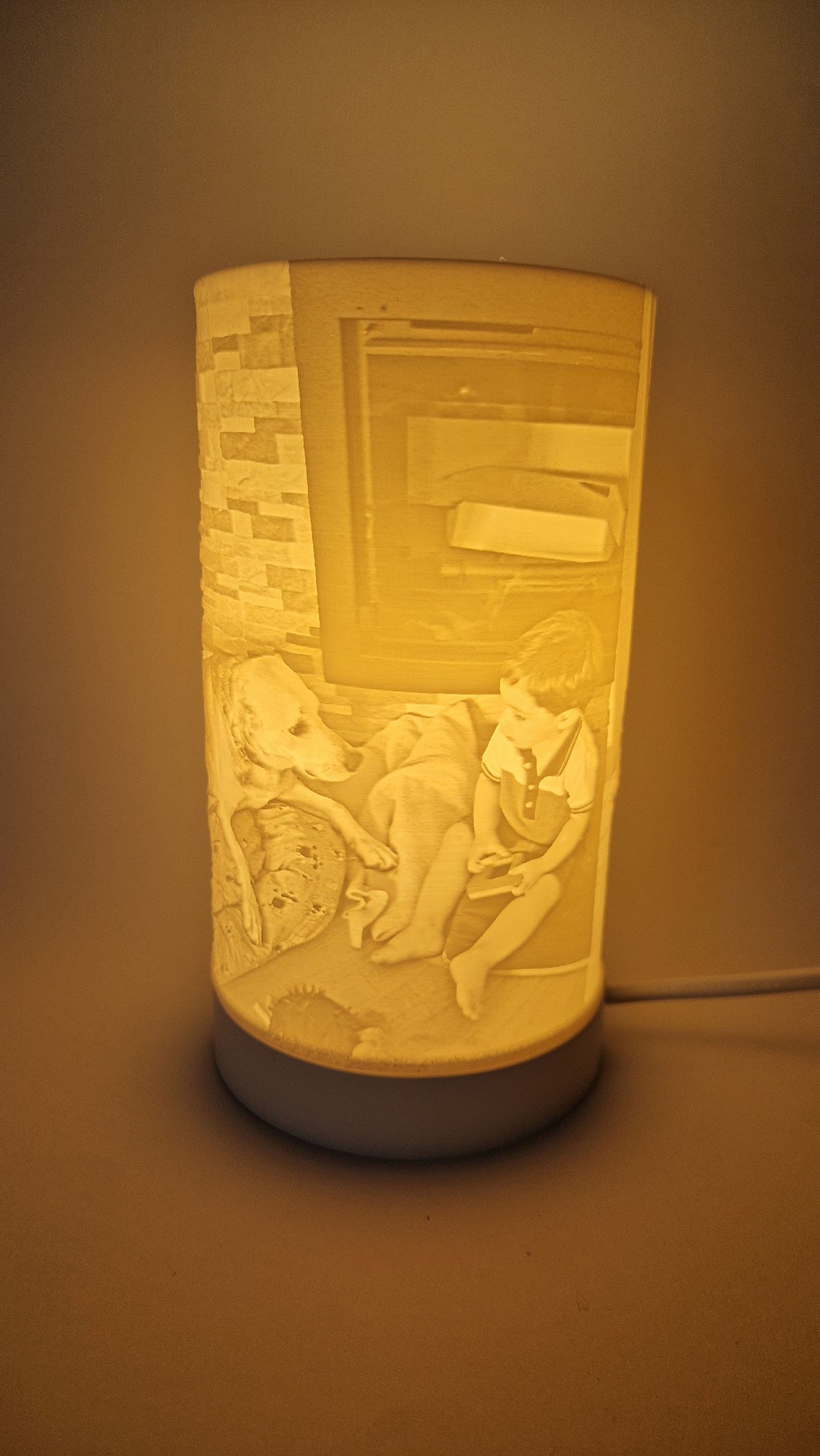 AC/DC led lamp 🎸⚡💡