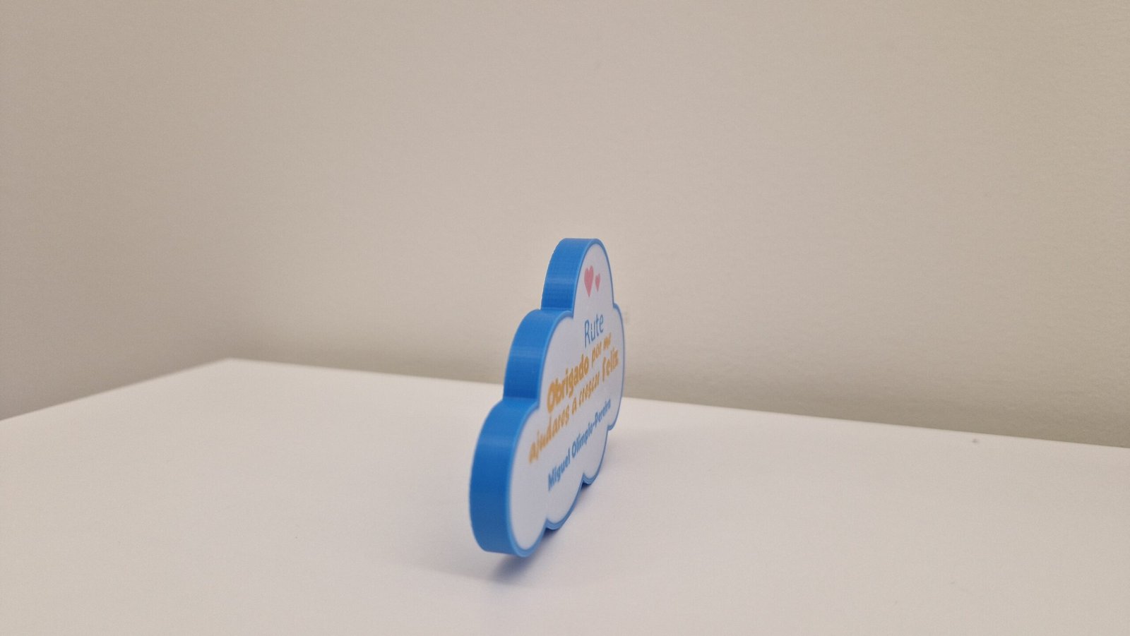 Íman Nuvem mensagem de agradecimento 2