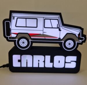 AC/DC led lamp 🎸⚡💡