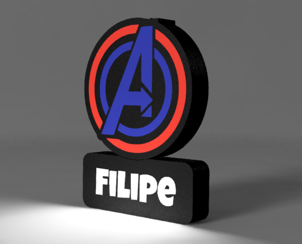 Avengers led lamp 🦸‍♂️💡