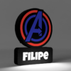 Avengers led lamp 🦸‍♂️💡