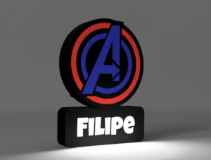 Avengers led lamp 🦸‍♂️💡