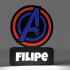 Avengers led lamp 🦸‍♂️💡