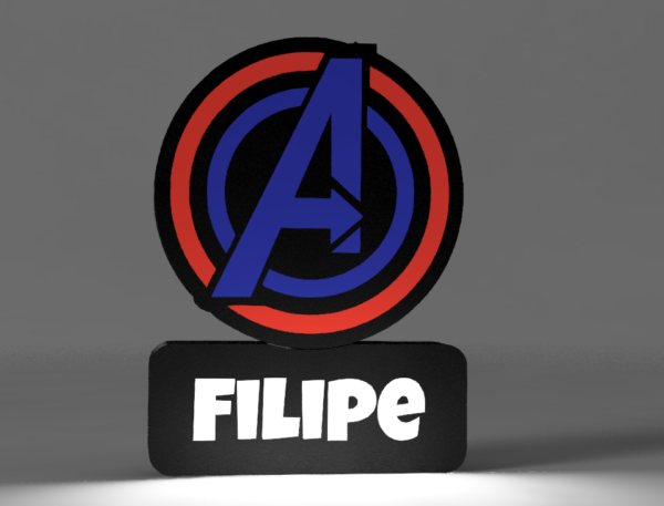 Avengers led lamp 🦸‍♂️💡