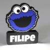 Cookie Monster led lamp 🍪💡