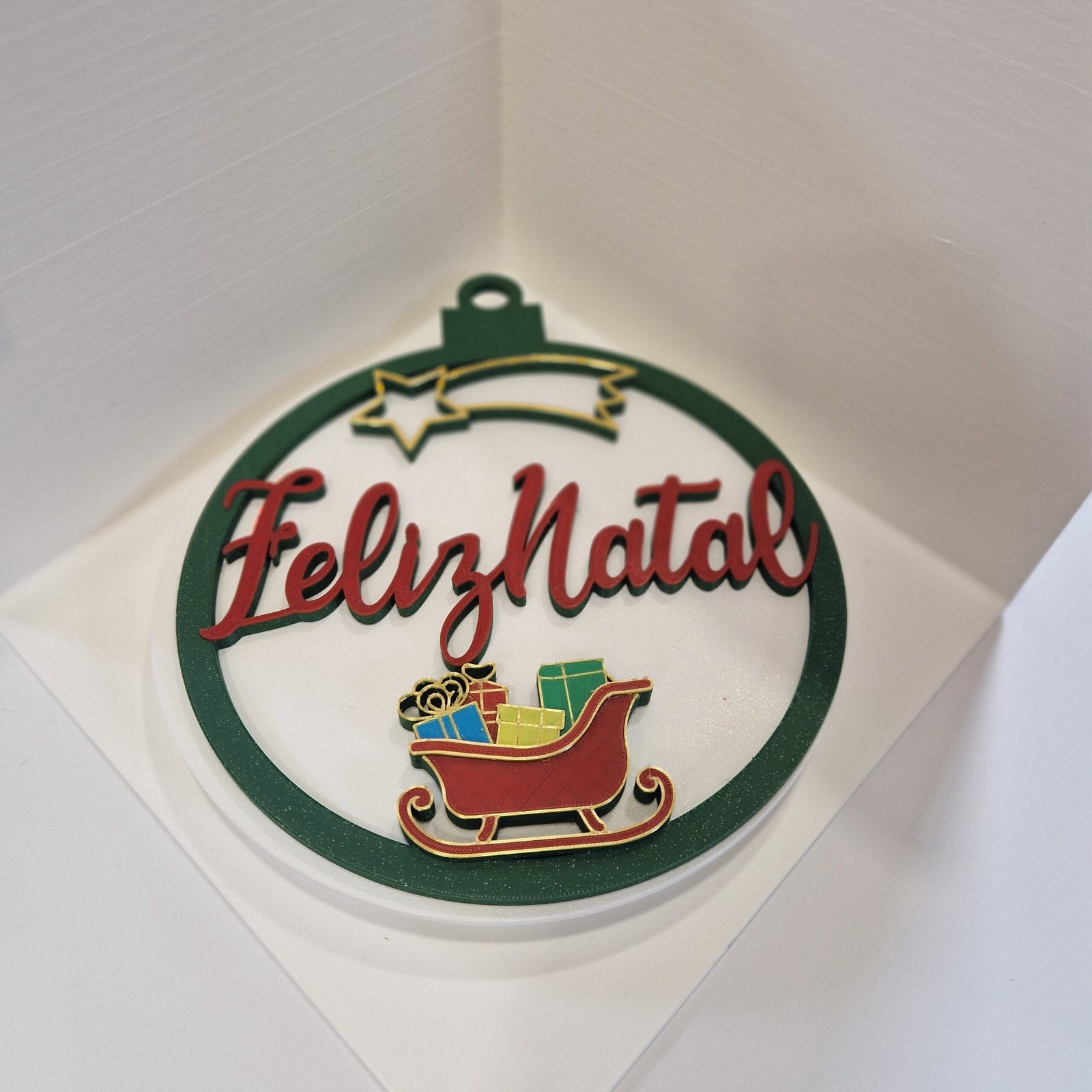 Decoração de Natal para a Porta