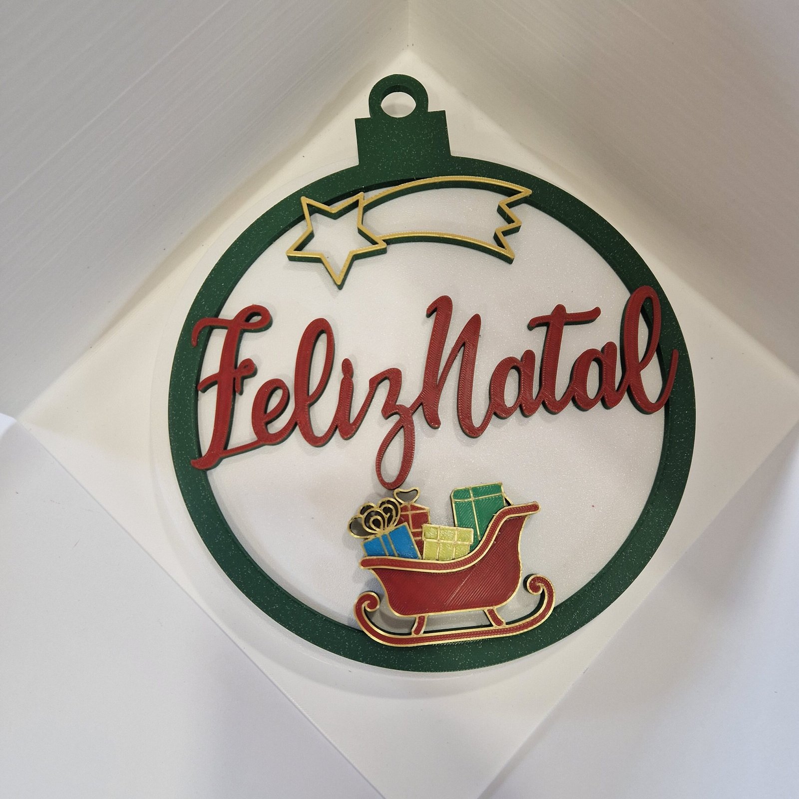 Decoração de Natal para a Porta